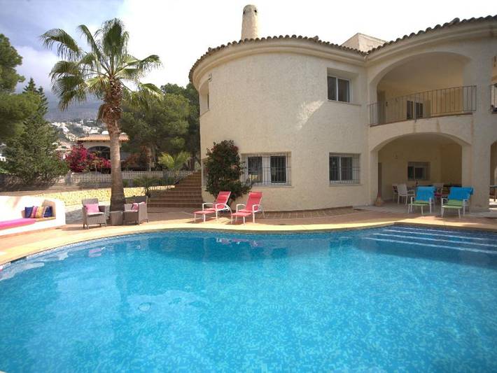 Villa pour 8 personnes, avec Balcon ainsi que Terrasse et Jardin à Altea