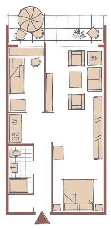 Ferienwohnung für 3 Personen, mit Balkon und Meerblick in Großenbrode - 2