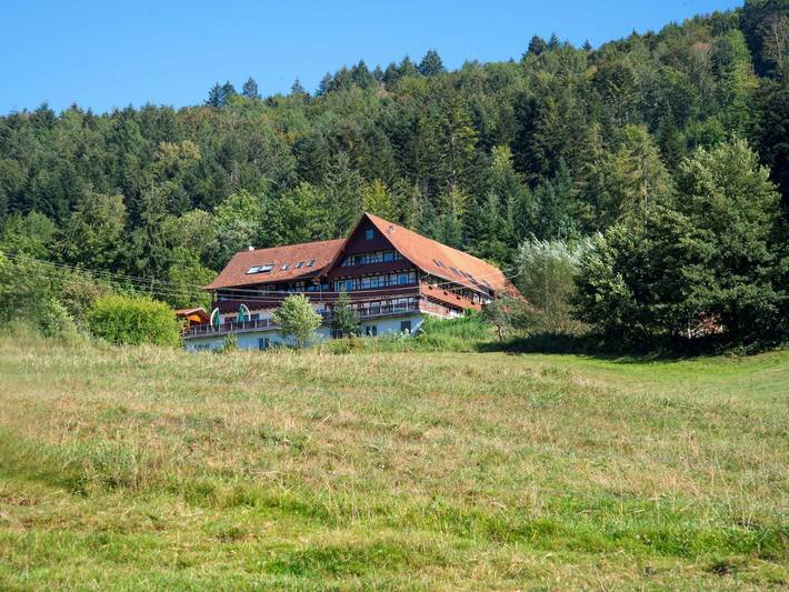 Ganze Ferienwohnung, Haus Nilson - Ferienwohnung Hofblick, 24 qm, 1 Wohn-/Schlafzimmer, max. 2 Personen in Gengenbach, Kinzigtal