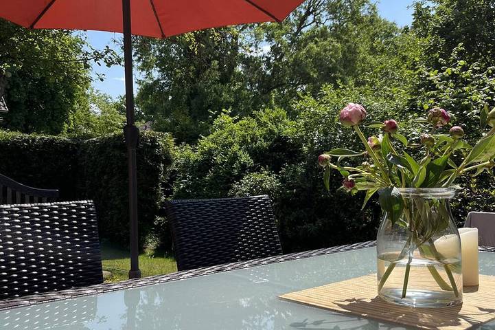 Ferienwohnung für 5 Personen, mit Terrasse und Garten in Salzhausen