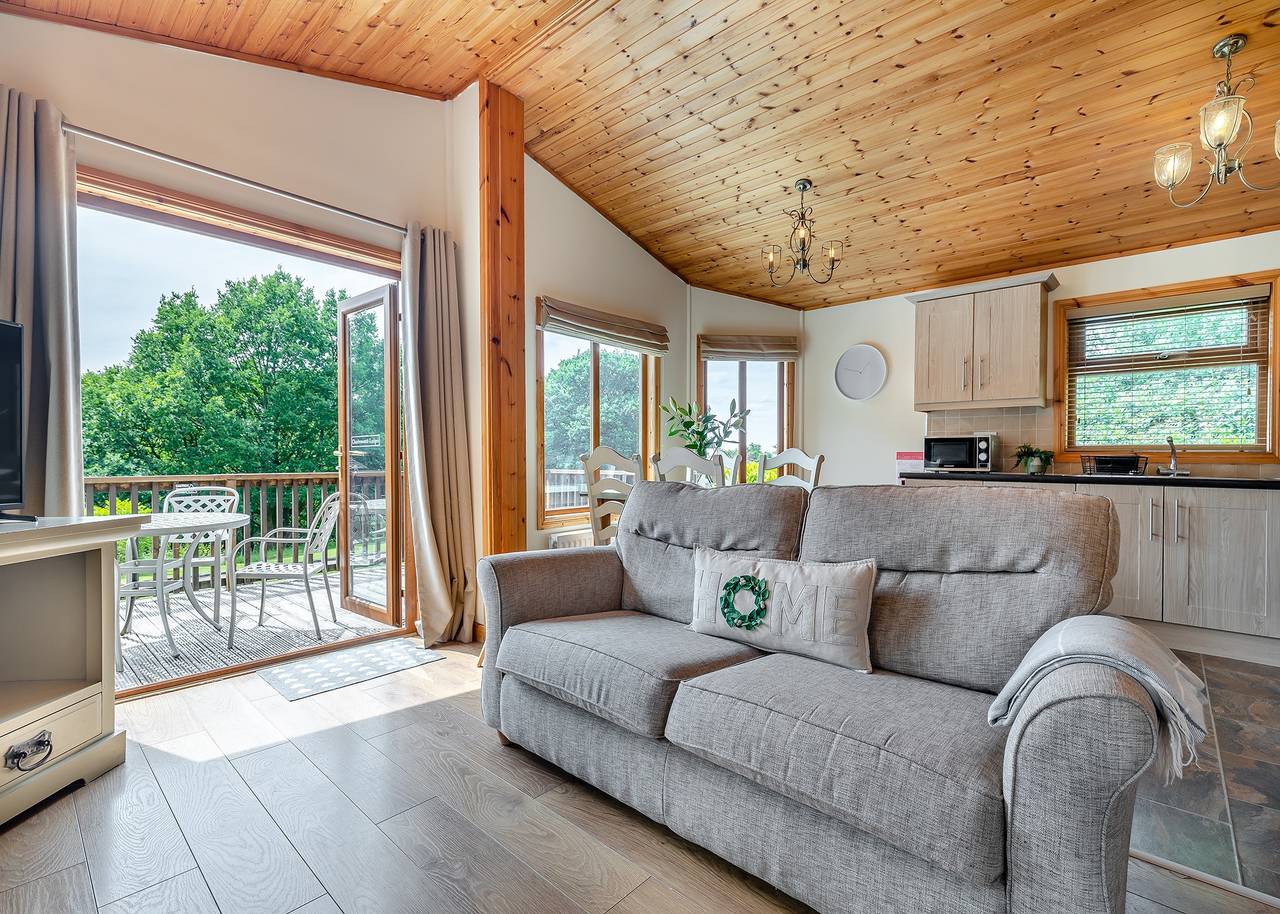 Woodland Lodge in Derbyshire