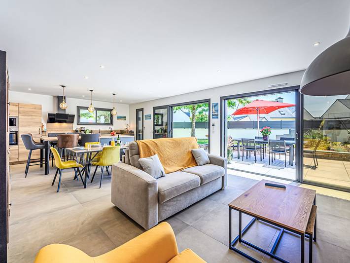 Location de vacances pour 6 personnes, avec terrasse et jardin, animaux acceptés à Crach - 4