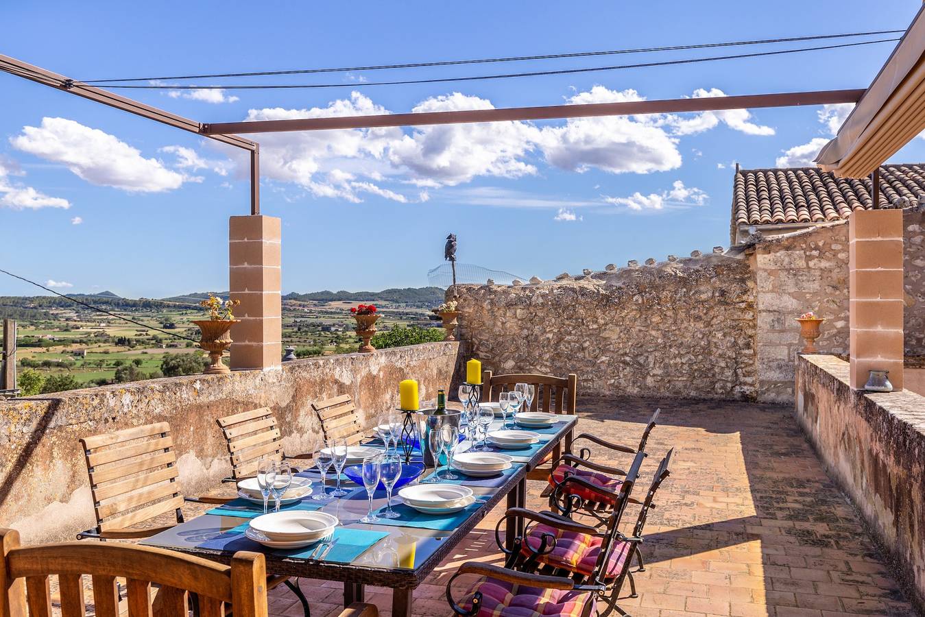 Rustikales Ferienhaus "Son Costa" mit Bergblick, Garten, Pool & Wlan in Montuïri, Mallorca Inselmitte