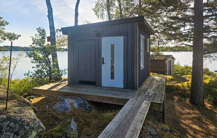 Ferienhaus für 4 Personen, mit Terrasse und Garten sowie Seeblick in Schweden - 4