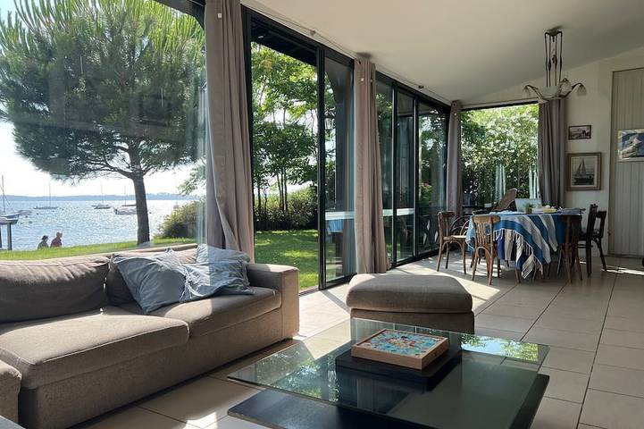 Maison de vacances pour 15 personnes, avec jardin et balcon à Arès