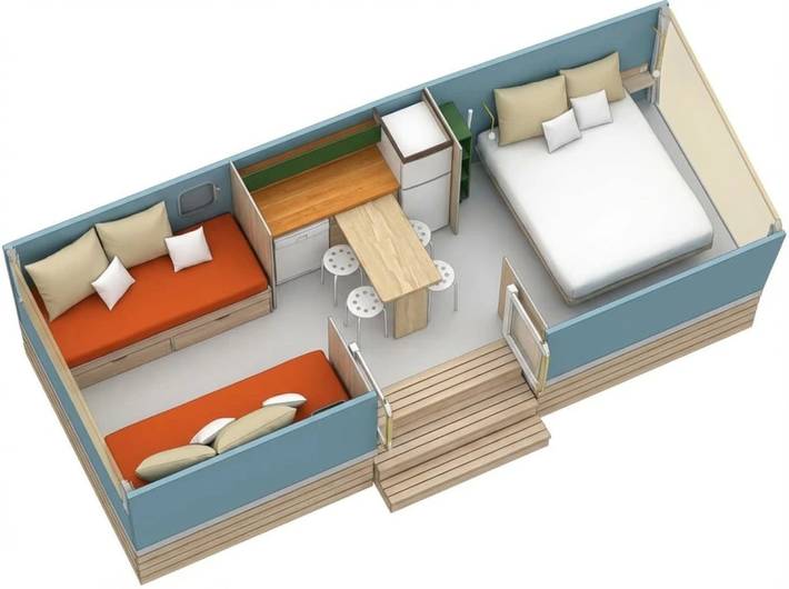Camping pour 4 personnes dans le Cantal - 3