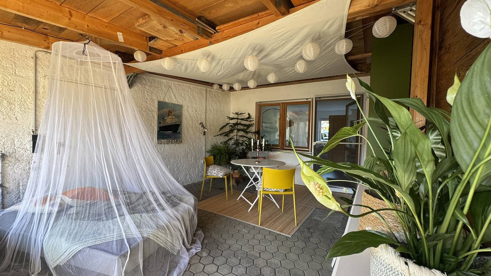 Hel lejlighed, Apartment 'Klein Aber Fein' with Private Terrace, Shared Garden and Wi-Fi in Sigmarszell, Schwaben (Bayern)