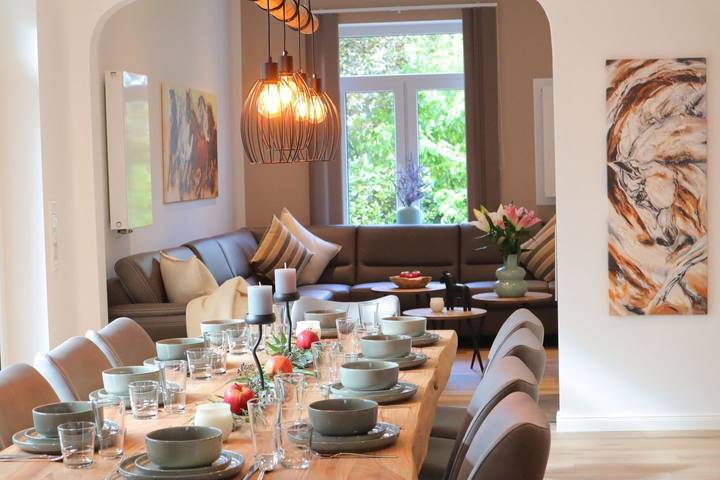 Ferienhaus für 10 Personen, mit Sauna und Ausblick sowie Garten in Elbe-Weser - 2