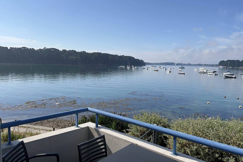 Pies En El Agua, Con Una Vista Increíble in Larmor-Baden, Côte des Mégalithes