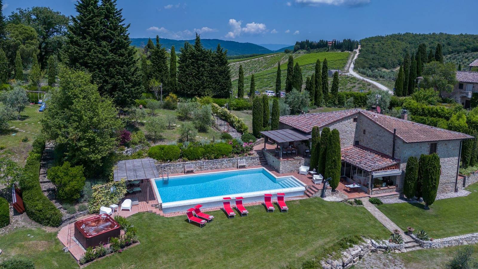 Villa per 6 Persone in Gaiole in Chianti, Chianti