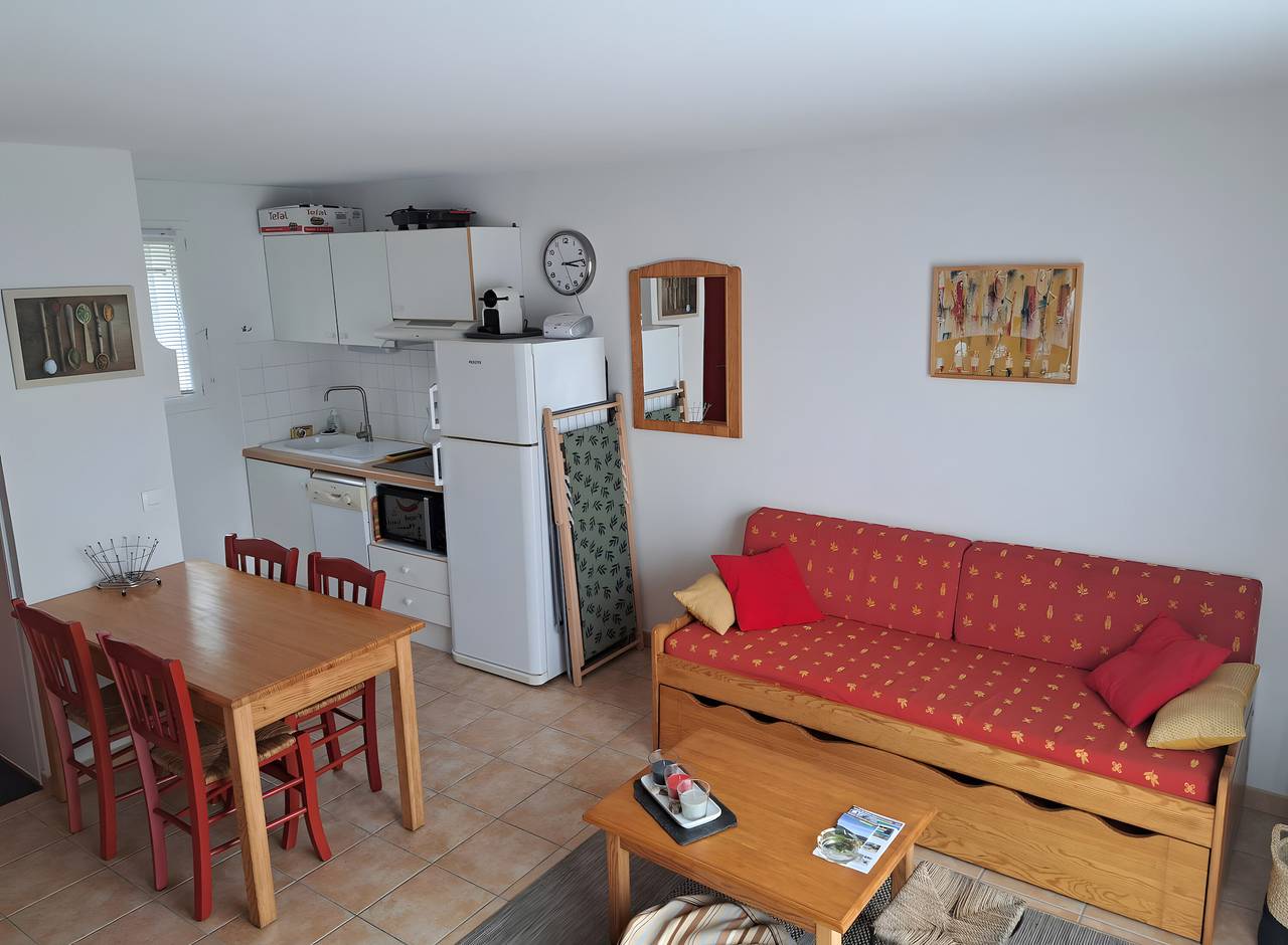 Casa de vacaciones 'Dúplex cerca del lago de la Raviège' con terraza privada y jardín privado in La Salvetat-sur-Agout, Region de Béziers