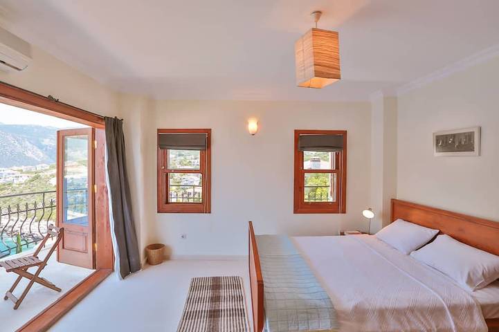Villa de quatre chambres avec piscine privée et vue imprenable sur la mer in Kaş, Province d'Antalya