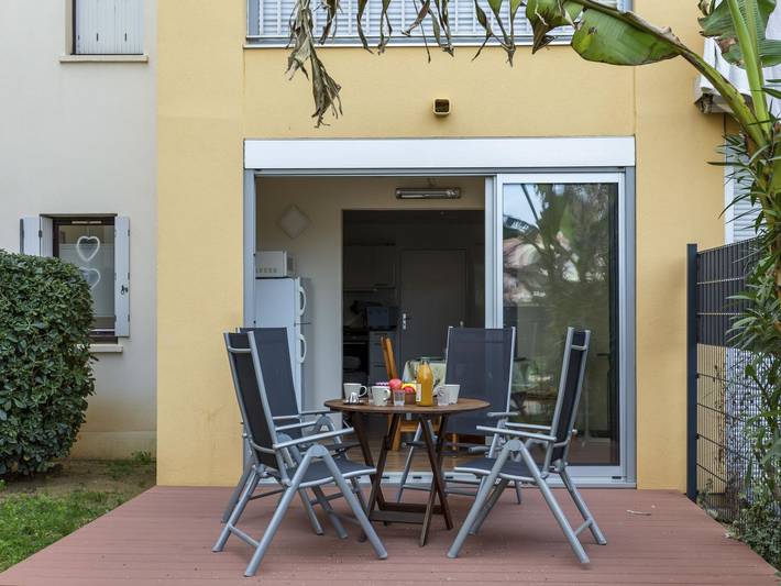 Gîte pour 4 personnes, avec sauna et bassin pour enfant ainsi que balcon et jardin dans Plage Richelieu - 2
