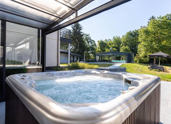 Hôtel pour 2 personnes, avec sauna et jardin ainsi que piscine et jacuzzi à Burg-Reuland - 2