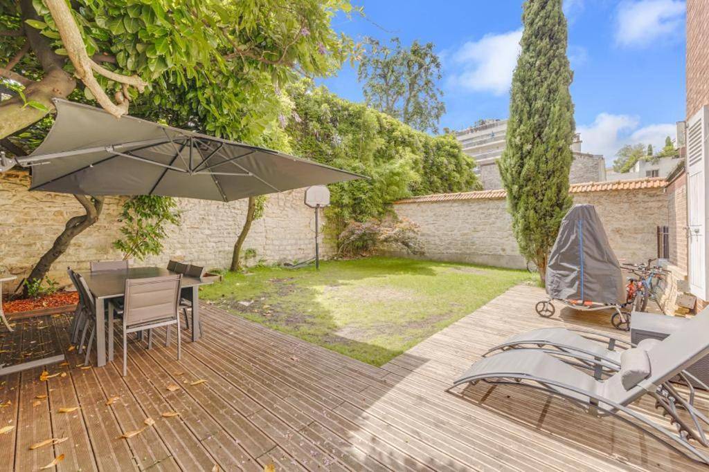 Appartement entier, New&Spacious flat with private garden in Saint-Mandé, Val-de-Marne