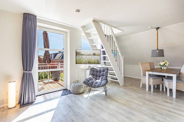 Ganze Wohnung, Ferienwohnung Groote Rasselbande in Husum für bis zu 3 Personen in Husum Hafen, Husum