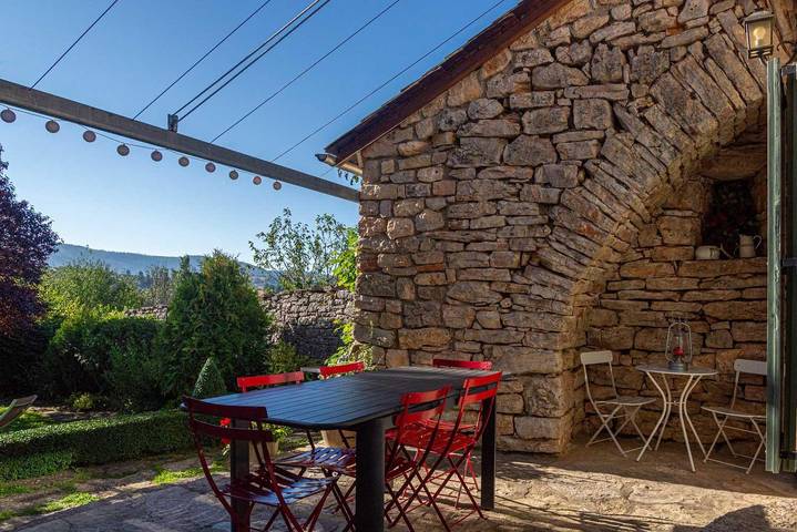 Gîte pour 6 personnes, avec jardin et vue à La Malène - 4