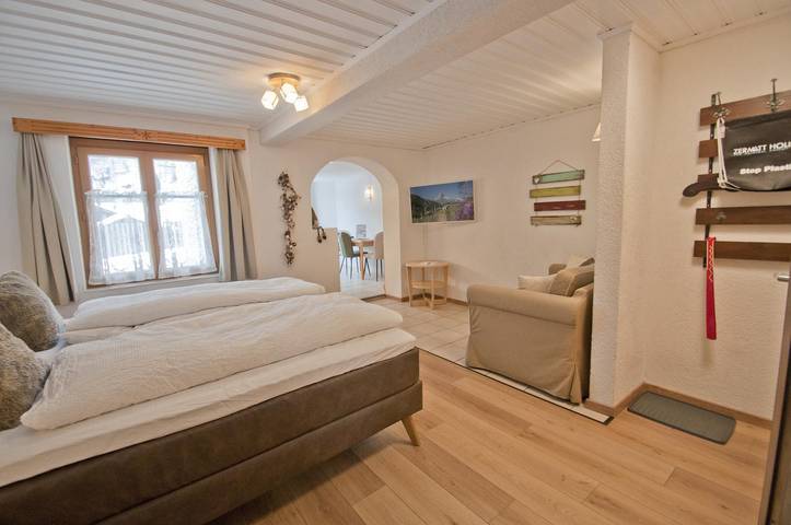 Apartament wakacyjny dla 2 osób, z Taras i Ogród w Zermatt