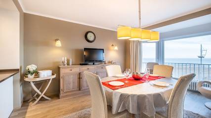 Ferienwohnung für 4 Personen, mit Balkon in Koksijde