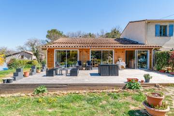 Villa « Les Cerisiers » : vue montagne, terrasse privée Wi-Fi