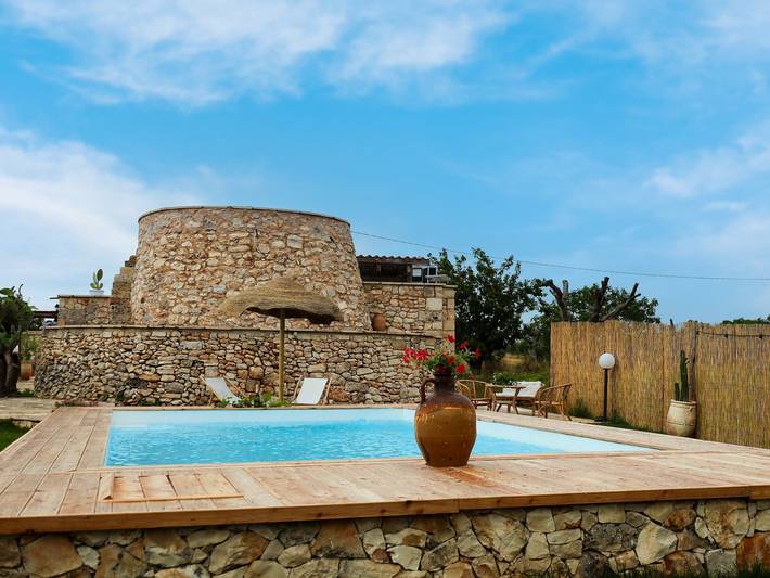 Ferienhaus für 4 Personen, mit Garten