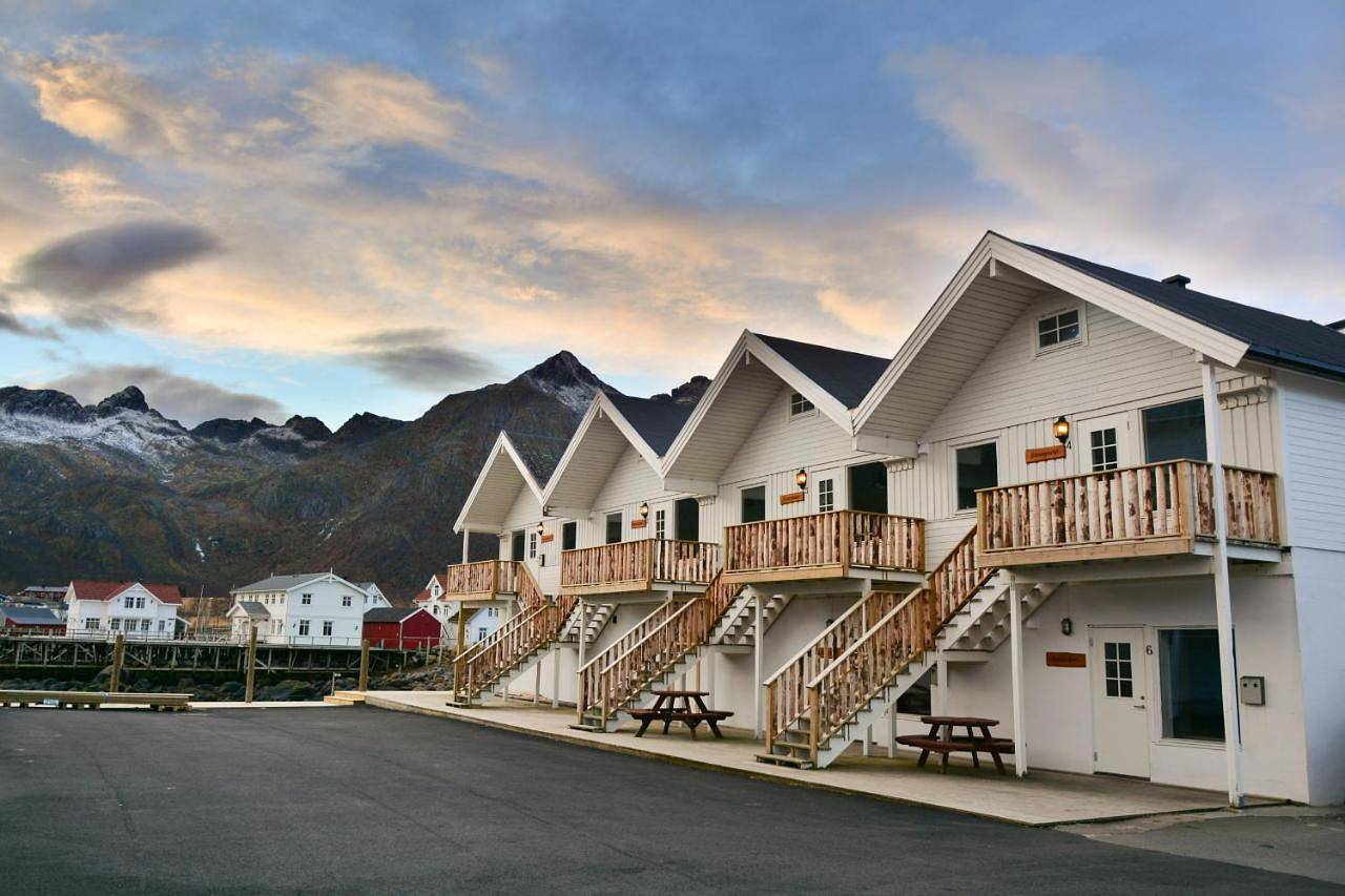 Mefjord Brygge in Senja, Berg (Troms)