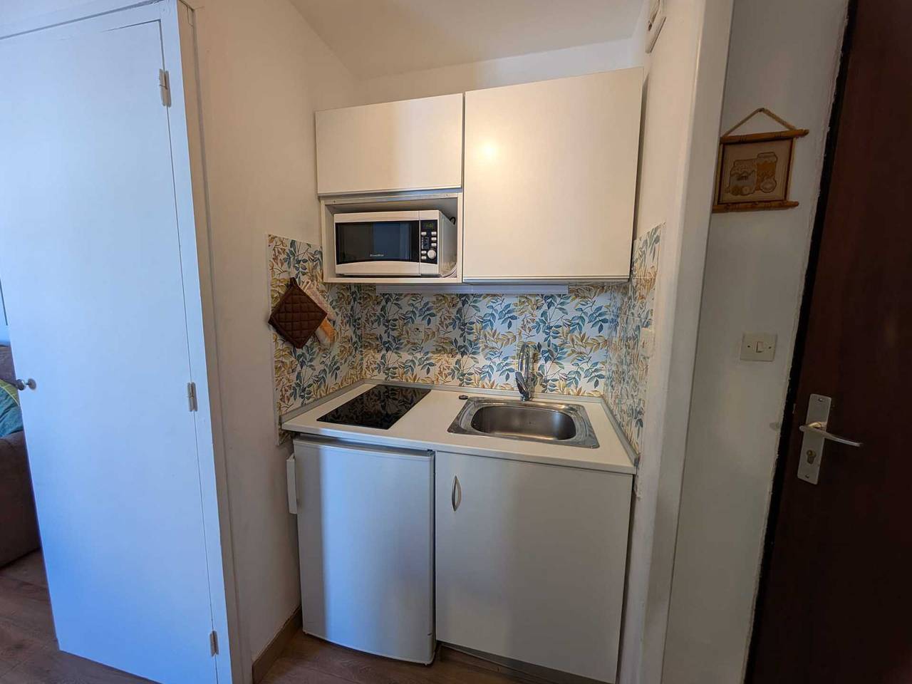 Gehele studio, Ski-in/out studio with balcony, pets allowed in Montgenèvre, Briançon en omgeving