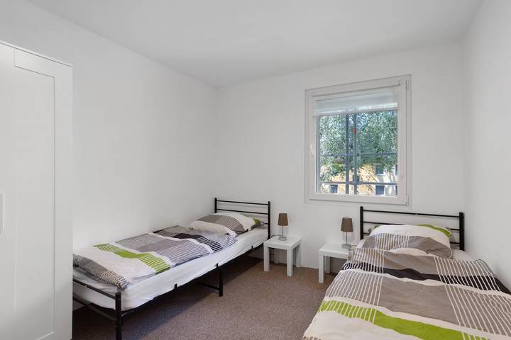 Appartement entier, Appartement Das grüne Stadthaus avec jardin privé et Wi-Fi in Dortmund, Ruhr
