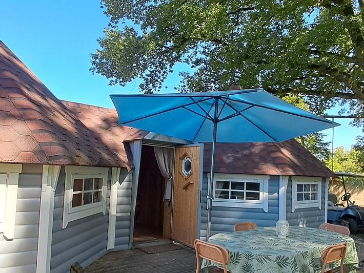 Gîte pour 4 personnes, avec Terrasse et Sauna