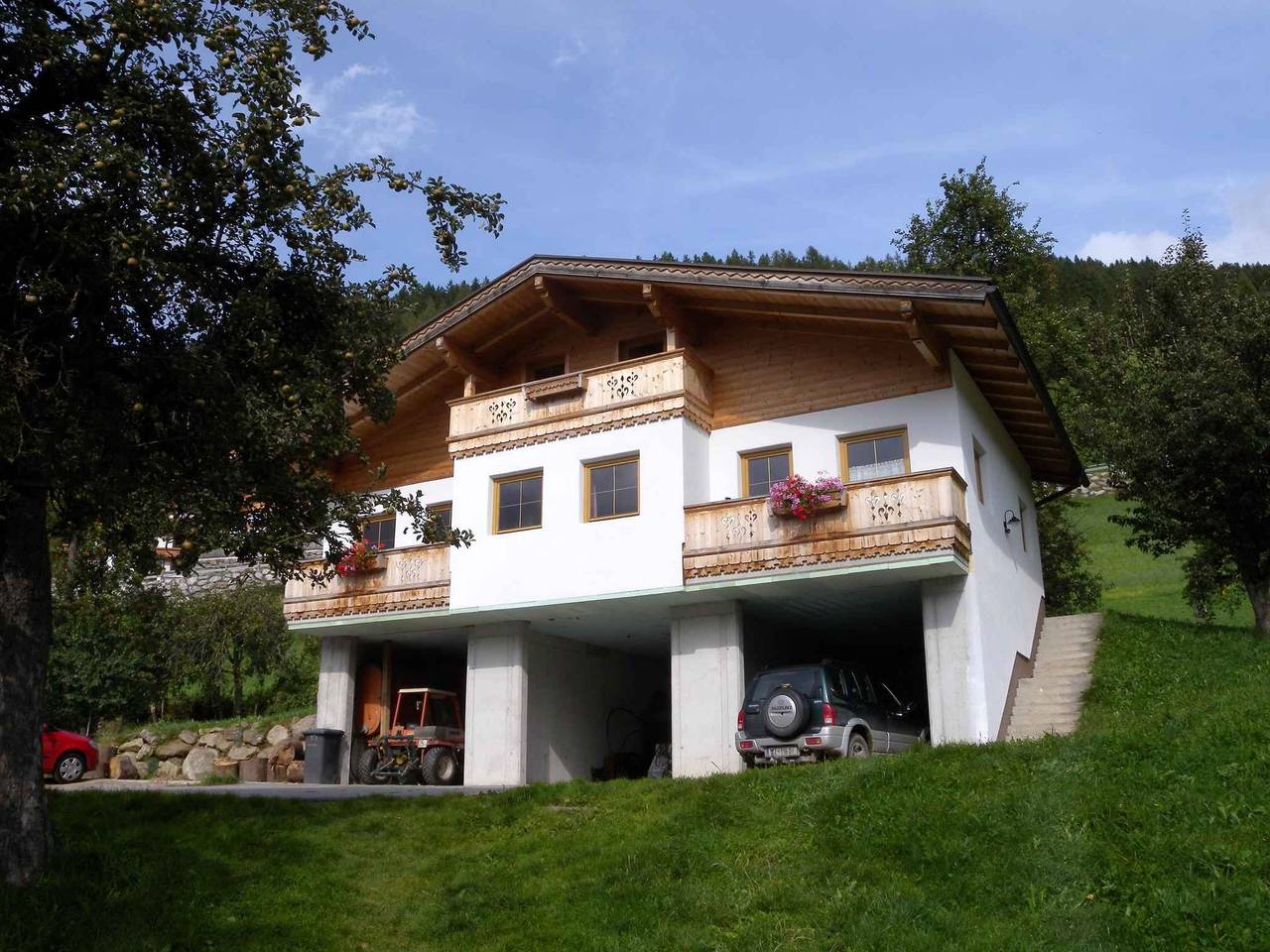 Ferienhaus mit Balkon und Garten in Gerlosberg, Bezirk Schwaz