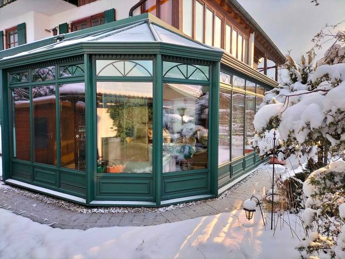 Ferienwohnung für 5 Personen, mit Garten und Ausblick sowie Balkon, kinderfreundlich in Hündle-Thalkirchdorf - 3