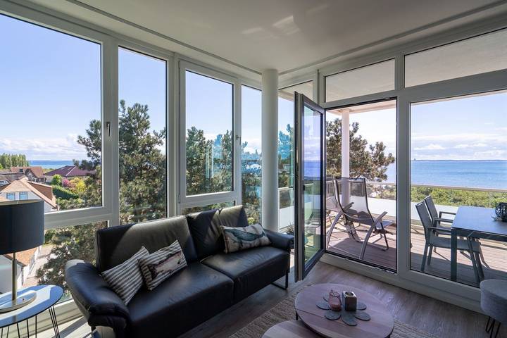 Ferienwohnung für 4 Personen, mit Sauna und Balkon in Südstrand Pelzerhaken