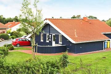 Ferienhaus für 6 Personen, mit Terrasse und Sauna sowie Garten in Elbe-Weser