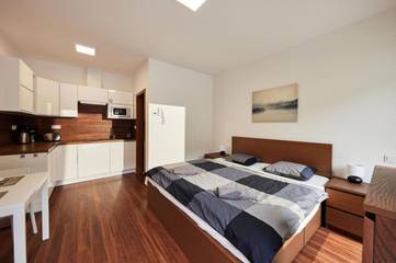 Gîte pour 2 personnes, avec vue et balcon à Zlín