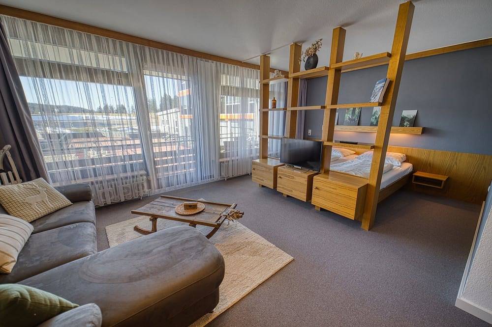 Ganze Wohnung, Standard | 55 qm 1,5 Raum (mit Hochschwarzwaldkarte) - Ferienwohnungen am in Feldberg, Südschwarzwald