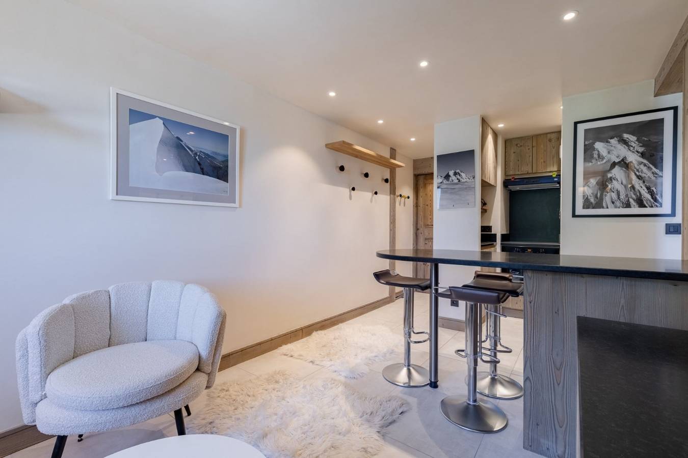 Ganze Wohnung, Grand Sud - Cosy two bedroom ski in and out in Les Allues, Les Trois Vallées