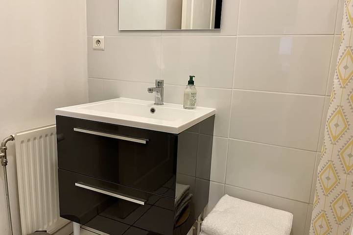Apartamento entero, Le Cadet Roussel-Apartamento-Club-Baño privado con ducha-Vista a la Ciudad in Auxerre, Auxerre region