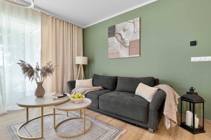 Apartament wakacyjny dla 4 osób, z Ogród i Basen oraz Sauna w Wyspa Sobieszewska