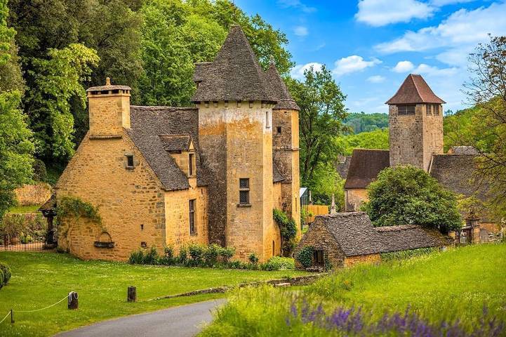 Château pour 2 personnes, avec Jardin en Dordogne