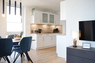 Ferienwohnung für 4 Personen, mit Balkon und Sauna in Marienleuchte