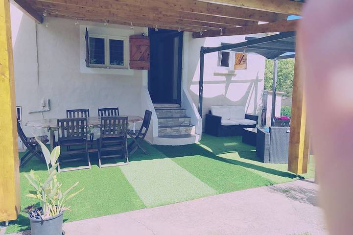 Maison de vacances pour 6 personnes, avec jardin