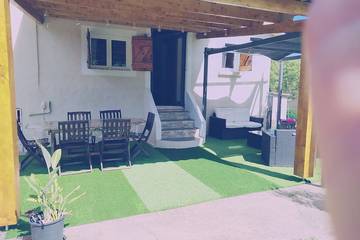 Location de vacances pour 6 personnes, avec jardin à Morosaglia