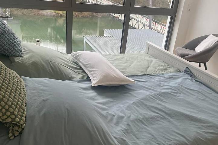 Ferienwohnung für 3 Personen, mit Garten und Balkon