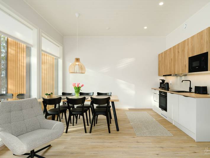 Apartamento entero, Saariselän aavahelmi a in Saariselkä, Laponia