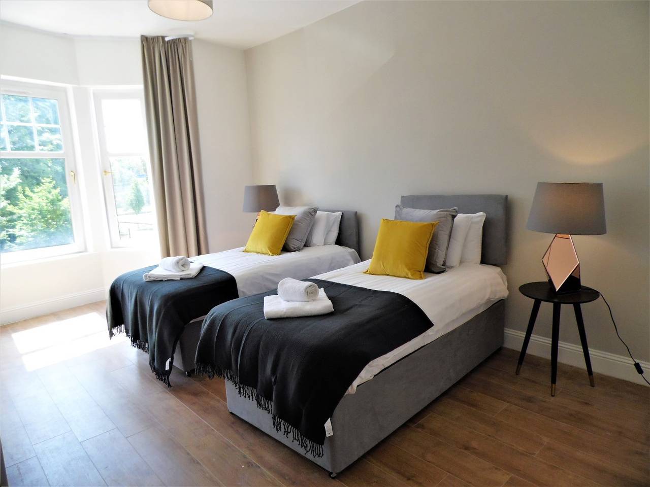 Apartamento entero, Apartamento de vacaciones para 5 personas con jardín in Glasgow, Greater Glasgow and Clyde Valley