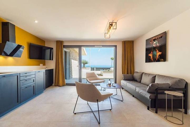 Appartement de vacances pour 4 personnes, avec jardin