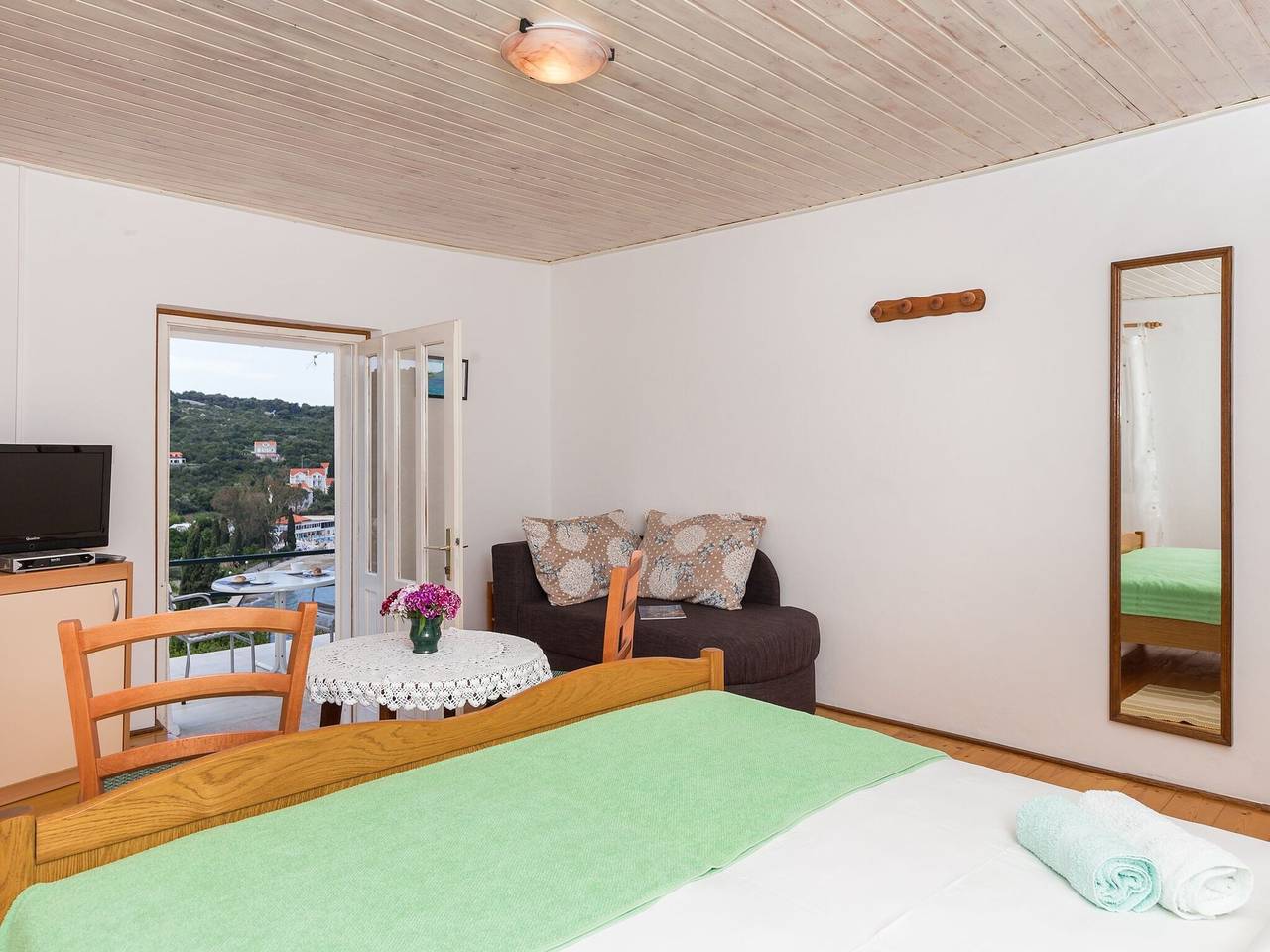 Ganze Wohnung, Apartments Miskovic - Studio Apartment with Balcony and Sea View (East) in Koločep, Grad Dubrovnik