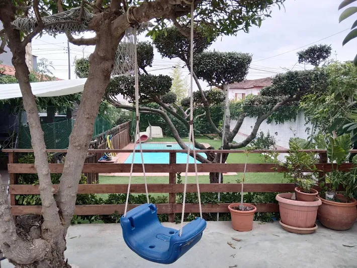 Maison de vacances pour 6 personnes, avec terrasse ainsi que vue et piscine - 1