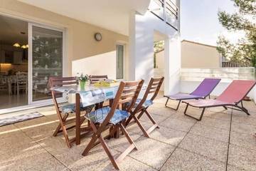 Gîte pour 3 personnes, avec balcon dans Saint-Brévin l'Océan