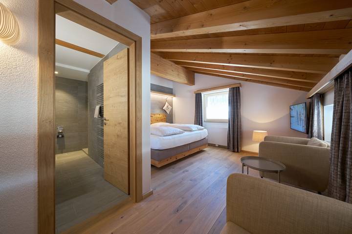 Hôtel pour 2 personnes, avec balcon et sauna